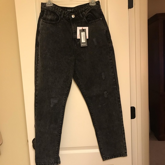 Acid Wash Mom Jeans - Picture 3 of 4